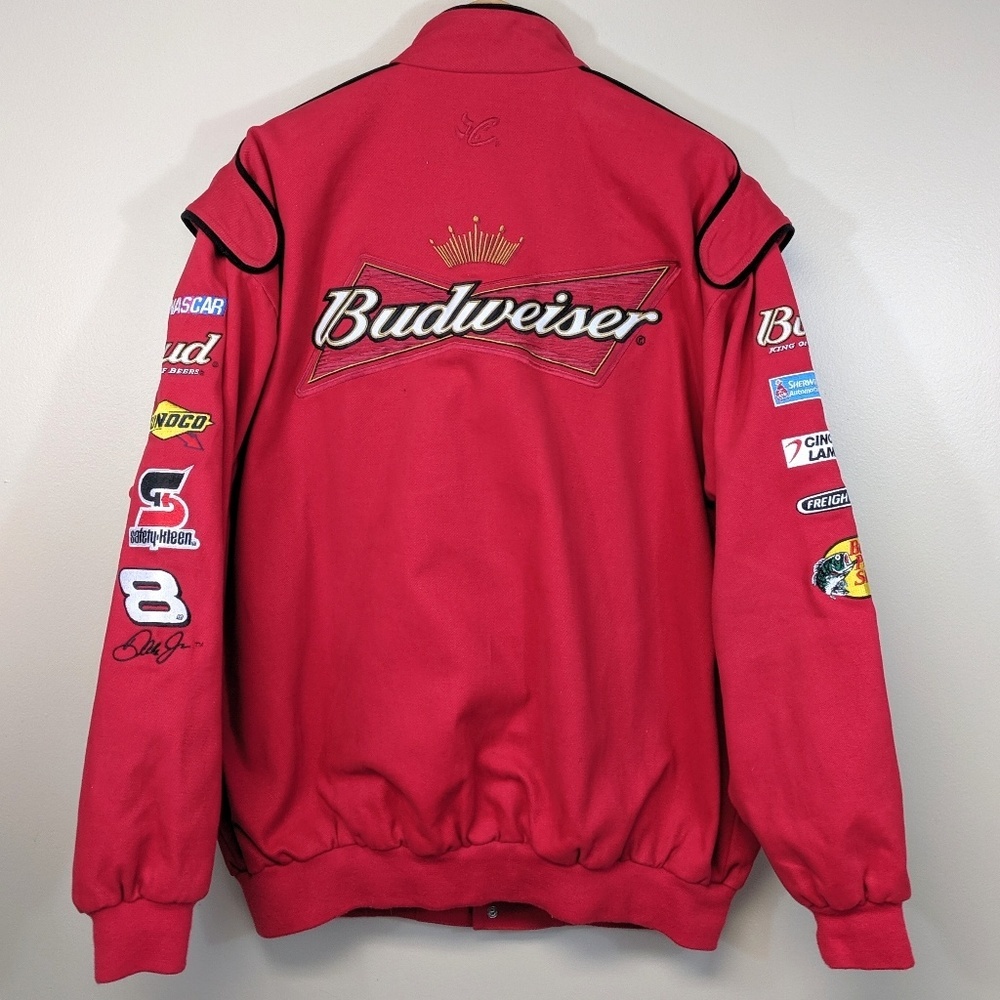 Vintage Budweiser Nascar Jacket - Picture 4 of 6